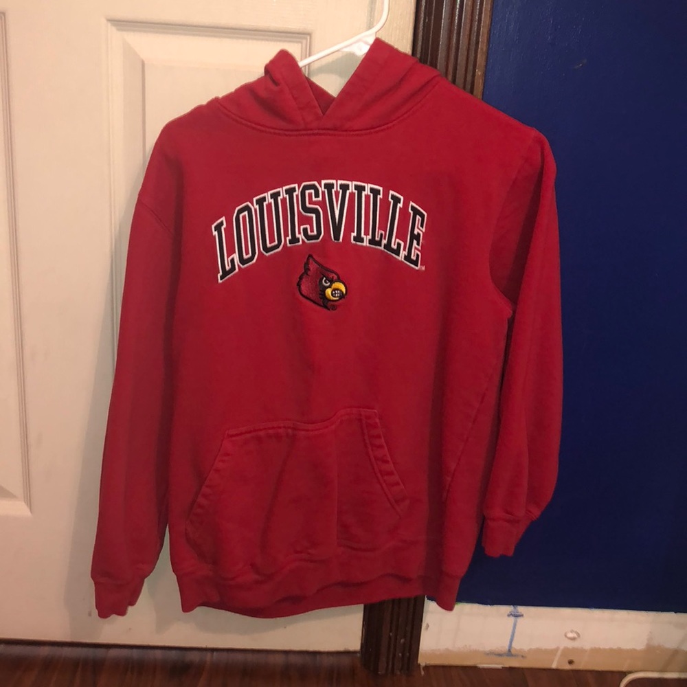 Louisville cardinal sweat shirt
